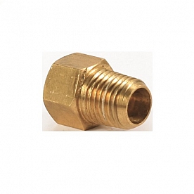 Camco Propane Hose Adapter - 1/4 inch Male NPT x 1/4 inch Female Inverted Flare