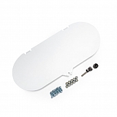 Camco - Lp Tank Cover Replacement Lid Polar White - 40566