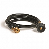 Camco Propane Feed Hose ACME Nut x 1 inch Male - 5' Length