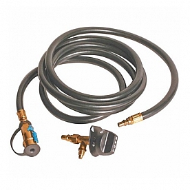 Camco Propane Supply Converter Quick Connect Grill Valve & 10' Hose