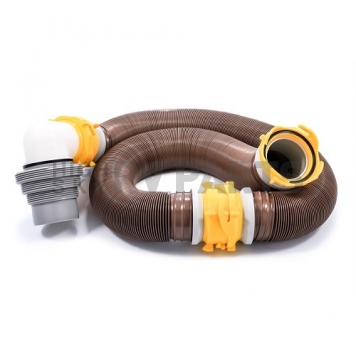 Camco Revolution Sewer Hose 20' Length - with Lug and Bayonet Fittings - 39625 