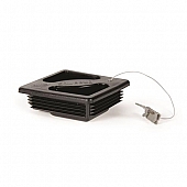 Camco RV Bumper Cap With Insect Screen Black - 40324 