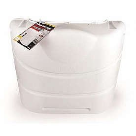 Camco RV Heavy-Duty 20 - 30lb Propane Tank Cover - Polar White - 40542