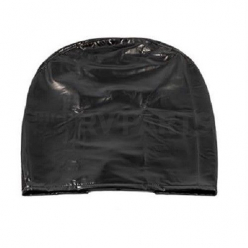 Camco Spare Tire Cover - Up To 29 inch Tire Size - Black Vinyl - 45247