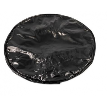 Camco Spare Tire Cover - Up To 27 Inch Tire Size - Black Vinyl 
