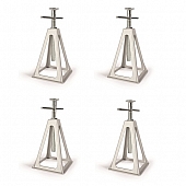 Camco Trailer Aluminum Stabilizer Jack Stand 6000 LB - Set Of 4 - 44560