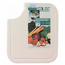 Cutting Board White Plastic 43857