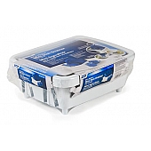 Dish Drainer Camco White Plastic