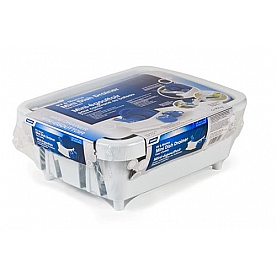 Dish Drainer Camco White Plastic