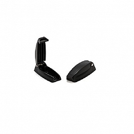 Door Catch C-Clip Style Black Camco