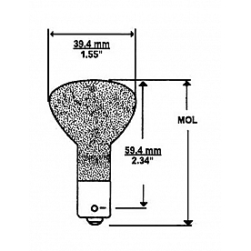 Camco Multi Purpose Light Bulb  Industry Number Single  - 54822