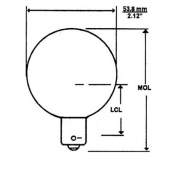 Camco Multi Purpose Light Bulb  Industry Number Pack Of 10  - 54706