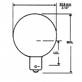 Camco Multi Purpose Light Bulb  Industry Number Pack Of 10  - 54706