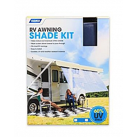 Camco Awning Sun Block Panel 10 Feet Blue 51452