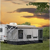 Carefree RV Vacation'R Awning Enclosure 16 - 17' Gray With Dark Trim - 291600