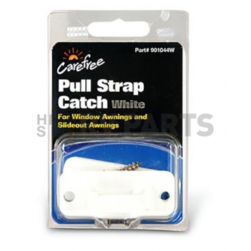 Carefree RV Pull Strap Catch White for Window Awning - Pack of 2 - 901044W