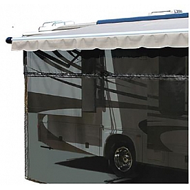 Carefree RV Awning Sun Block Panel 19 Feet Black 701908