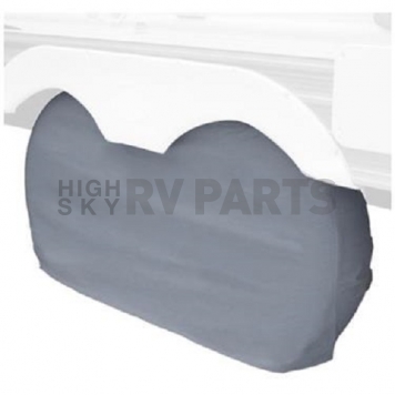 Classic Accessories Spare Tire Cover  Gray - Single - 80-210-051001-00