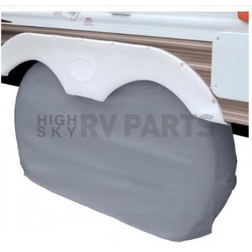 Classic Accessories Spare Tire Cover  Gray - Single - 80-108-041001-00