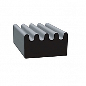 Door Window Channel Seal 1/2 inch Width x 5/16 inch with Adhesive - 018-855