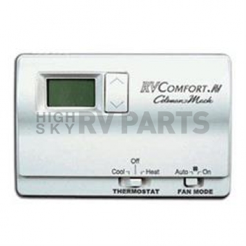 Coleman Mach Wall Thermostat Digital - Heat/ Cool - White - 8330B3241