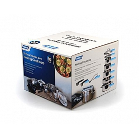 Camco Cookware Set Stainless Steel With Aluminum Core