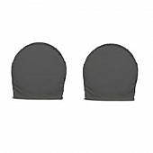 Covercraft SnapRing TireSavers 30 inch- 32 inch Black Vinyl - Set Of 2