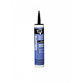 DAP Caulk Silicone Sealant 10.1oz. Black for Windows/ Doors