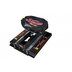 Demco RV Fifth Wheel Trailer Hitch Cover - Hijacker Black Vinyl - 14844 