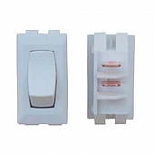 Diamond Group 110 Volt On/Off Rocker Switch - White 1/card
