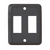 Diamond Group Double Face Plate - Brown 3/card