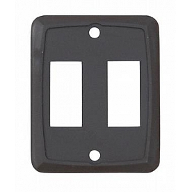 Diamond Group Double Face Plate - Brown 3/card