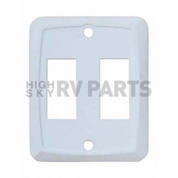 Diamond Group Double Face Plate - White 1/card