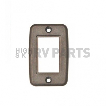 Diamond Group Exposed 5 Pin Side by Side Wall Plate - Brown