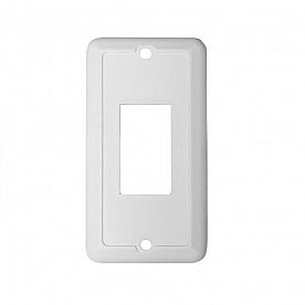 Diamond Group Face Plate for Slide-Out and Waterproof Switch - White 1/card