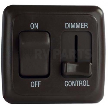 Diamond Group LED Dimmer And On/Off Switch, 3 Wire, Black DGLD25VP_SUS