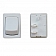 Diamond Group Mini Switch On/Off SPST 125V /16 Amp, White 1/card - DG256VP