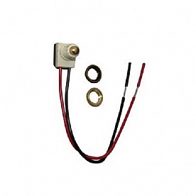 Diamond Group RV Push Button Switch, Gold On/ Off, With Gold Ring - DG52453VP_SUS