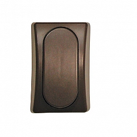 Diamond Group Single Designer Wall Plate - Brown