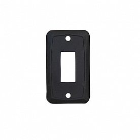 Diamond Group Single Face Plate - Black 1/card
