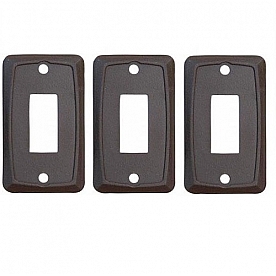 Diamond Group Single Face Plate - Brown 3/card