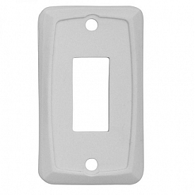 Diamond Group Single Face Plate - Ivory 1/card