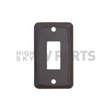 Diamond Group Switch Plate Cover, Single Opening, Brown 1/card