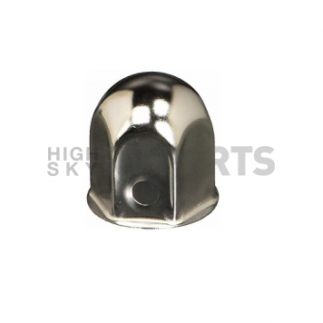 Dicor Wheel Simulator Lug Nut Cover Stainless Steel 1-1/16 inch Single