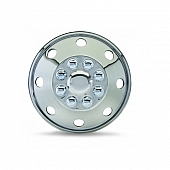 Dicor Wheel Cover Stainless Steel - Silver - SHFM65-COV 