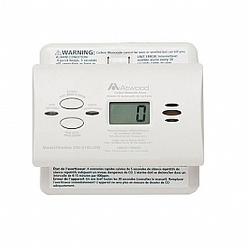 Dometic Carbon Monoxide Detector with LCD Display Wall or Ceiling Mount - White