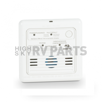 Dometic Carbon Monoxide/ Propane Leak Detector Wall Mounted - White