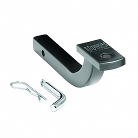 Draw-Tite 1-1/4 inch Hitch Ball Mount 9-3/4 inch Shank 3-1/8 inch Rise With Pin and Clip