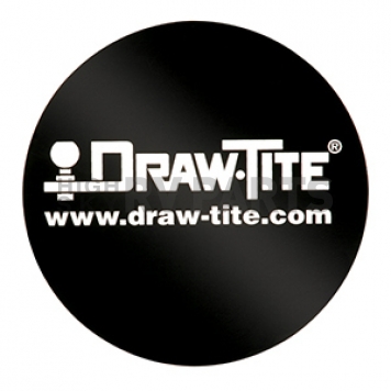 Draw-Tite Gooseneck Trailer Hitch Hole Cover Hide-A-Goose Magnetic Black Rubber