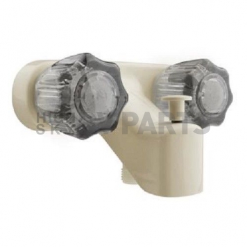 Dura Faucet 2 Handle Bisque Parchment Plastic for Lavatory DF-SA110S-BQ